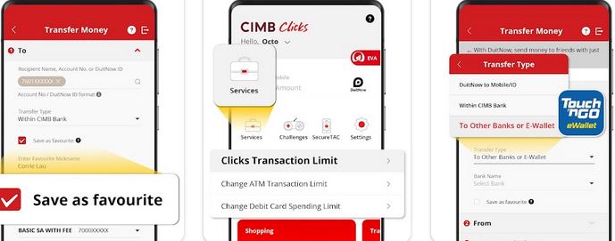 Semak Baki Guna CIMB Clicks App