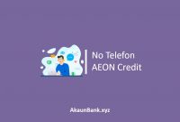 No Telefon AEON Credit
